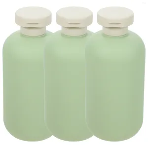 Bath Accessory Set 3 Pcs Shower Gel Bottle Sub For Shampoo Convenient Milk Makeup Refrigerator Conditioner Liquid Storage Simple Bottles