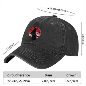 Boll Caps Warrior Red Moon Baseball Cap Men Hats Women Visor Protection Snapback Samurai Style Caps