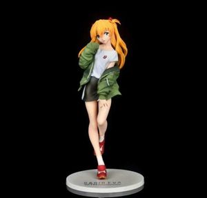 Anime 2021 Nuova Eva Shikinami Asuka 17 Scala PVC Action Figures Figure Figure Modello Toys Dolli Gift Q07224288986