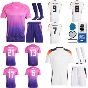 ナショナルチーム15 Sule Succer Jerseys Men Youth 8 Kroos 6 Kimmich 10 Musiala 20 Henrichs 11 Werner 18 Goretzka 1 Neuer Gosens Sane Football Shirt Kits Euro Cup 24 25 Deguo