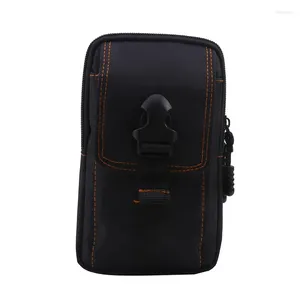 Bolsas de cintura Men, bolsa de celular Bolsa Oxford Pano Bag Tactical Bag ao Outdoor caçador de zíper do zíper