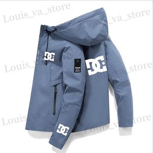 Men's Jackets 2023 Autumn/Winter DC Mens Outdoor Fishing Waterproof Jackets Sweatshirts Hoodies Windproof Sportswear T240419