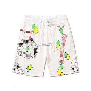 Designers Mens Womens Shorts Summer Heartss Shorts Fashion Chrome Hesrts Swimwear Crosses Letter Printing Horseshoe Cross Sanskrit Chrom 8492