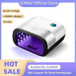 Nail Dryers SUNUV SUN3 Nail Drying Machine Intelligent 20 48W UV LED Light Nail and Intelligent Timer Memory Invisible Digital Timer Display Nail Drying Machin7ZGQ