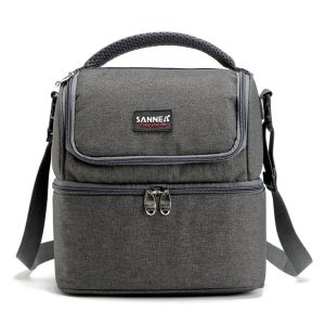 Taschen Bolsa Termica Kühlertasche für Lebensmittel Aufbewahrung Picknick Thermie Taschen Reisen Frauen Frauen Neopren Lunchtaschen 600D Material