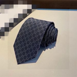 24 Fashion Men Ties Silk Tie 100% Designer Solid Necktie Jacquard Classic Letter Woven Handmade Necktie for Men Wedding Casual and Business NeckTies With Original Box