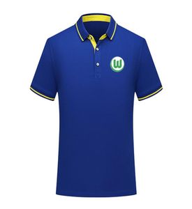 Vfl Wolfsburg Men Shirt Polo Mens Homens Casuais Tops Men039S Esportes Run Run Short Sleeve Polo Treinando Polo4597209