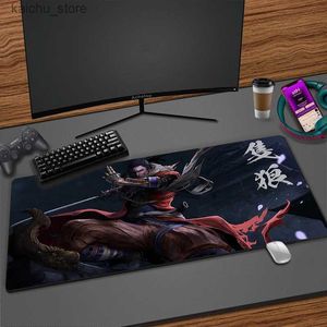 На запястье мыши на запястье покоятся Seriko Mousepad Gamer xxl Shadows Die Dief Guard Gaming Mousepad HD Print Accessories для компьютерного ноутбука клавиатура на рабочем матче Y240419