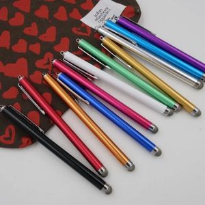 Емкостная ручка стилуса с металлическим сетчатым наконечником для смартфона для смартфона с смартфоном и iPhone