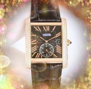 Top Brand Table Men Luxury Orologio Luxy Shiny Starry Two Diamonds Anello Diampe Batteria Quarzo TUTTA L'OGCHIO DEL CRIMATO ROMANDARE STUNA STOPA DI CRIMA