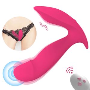 Дистанционное управление вибраторами вибрации для женщин Gspot clitoris невидимые яйца -бабочки для взрослых продуктов для девочек 18 240412