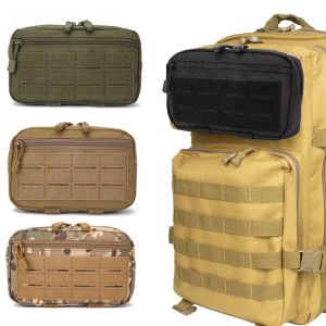 Förpackningar 1000D Tactical Molle Pouch Militär jakt Tillbehör Väska Vattentät Utility EDC Gear Tool Packs för väst ryggsäck utomhusväskor