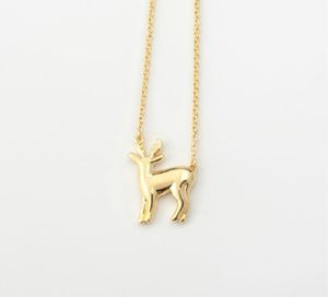 1 Sika Deer Elk Antler Netly Netlace Christmas Reindeer Fawn Animal Clavicle Simple Kids039S Lucky Woman Mother ME7980279