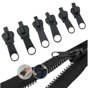 Новый 2024 Новый 6pcs Instant Zipper Universal Mindate Fix Fix Repair Report Комплект замена зубов Zip Slider Rescue Новая конструкция для DIY Sew2.для