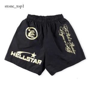 Hell Star Shorts 24ss Top Quality Summer Men's Shorts Summer Hellstar Classic Flame Letter Print Men Women Short Pants Streetwear Terry Fabric Casual Trousers 420