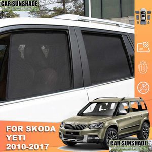 Car Sunshade New For Skoda 5L 2009- Magnetic Sun Visor Front Window Blind Frame Rear Curtain Drop Delivery Automobiles Motorcycles Int Otkfd