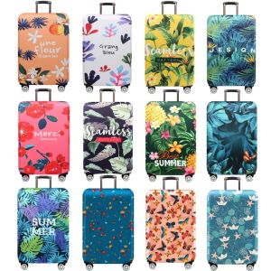 Accessoires dickes elastisches Pflanzengepäck Schutzabdeckung Reißverschlussanzug für 1832 -Zoll -Bag -Koffer Deckungsabdeckungen Trolley Cover Travel Accessoires