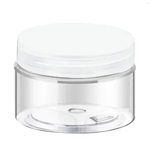 Storage Bottles Clear Wide-mouth Plastic Container Lightweight Kitchen Condiment For Cereals Corns Grains Beans