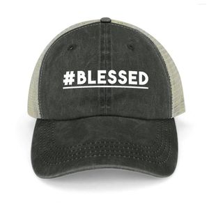 Beralar Kutsanmış Hashtag Hıristiyan Tasarım Kovboy Şapkası Büyük Boyu Kamyon Şefi Erkek Kadınlar İçin