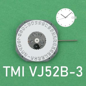 Watch Repair Kits TMI VJ52B Movement Japan VJ52 Quartz Original SII/TMI VJ52Watch Date At 3