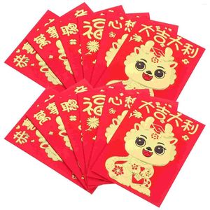 Gift Wrap 30 Pcs Lucky Money Stamped Small Red Envelope Bags Chinese Envelopes Personality