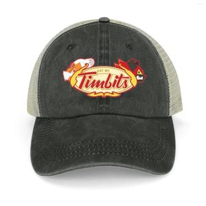 Caps de bola comem meu Timbits Logo Cowboy Hat Trucker Bap Rugby Foam Party Hats Men's Women's Women