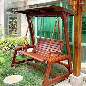 Kamp Mobilya Arka Bahçesi Güneşlik Patio Swings Balcony Duyusal Ahşap Ganopi Sundurma Bahçe Hamacas Jardin Dış Dış