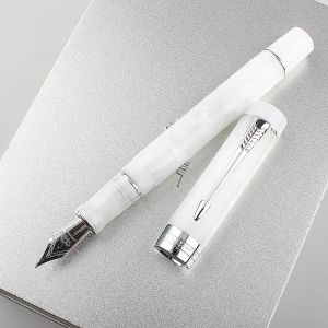 Pennor den nya Jinhao 100 Centennial harts Fountain Pen Arrow Clip F/M/Bent NIB Converter Writing Business Office Gift Ink Pen