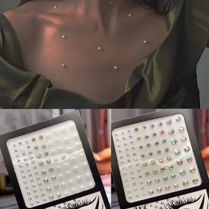 1pc Glitter Diamond Makeup Eyeliner Eyeshadow Face Sticker Jewelry Eyes Stage Party Crystal Tattoo 240418