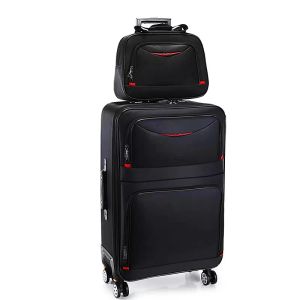 Luggage suitcase carrier Large capacity travel suitcase trolley Bags Waterproof Oxford Rolling Luggage Spinner wheels Cabin Carry on