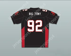 CUSTOM ANY Name Number Mens Youth/Kids Joey Diaz 92 Anthony "Big Tony" Cobianco Mean Machine Convicts Football Jersey Includes Patches Top Stitched S-6XL