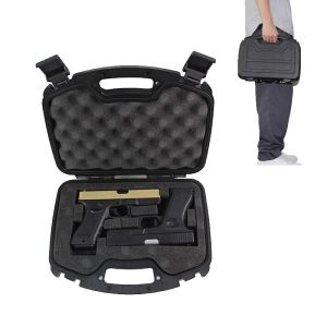 Kameror Vattentät pistolfodral Pistol Hard resväska Taktisk säkerhet Bärande Box Camera Protective Storage Box Outdoor Hunting Accessories