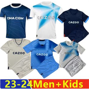 23/24Maillot Marseilles Soccer Jerseys Foot23 Cuisance Guendouzi Alexis Payet Clauss Football Shirts Men Kids Veretout under OM Olympique Vitinha fans2024