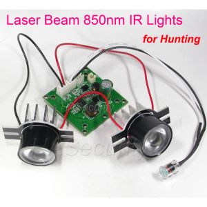 Scopes Night Hunting 850nm Laser BEAM LIGHT LUZ INFRARO DE 2X Spot IR LED Placa LED