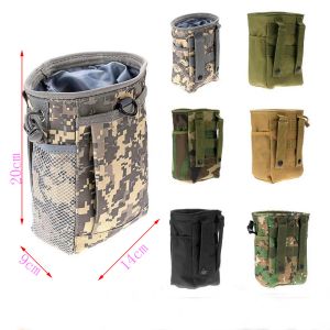 Pakiety polowanie na magazyn taktyczny zrzut zrzutu recykling recyklingowy pasek talii Molle Ammo Pack Pack Airsoft Gun Akcesoria