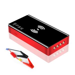 Auto Jump Starter Batterie -Ladegerät 20000mAh Notfallbankverstärker mit LED -Beleuchtung Startgerät für 12 -V -Autos