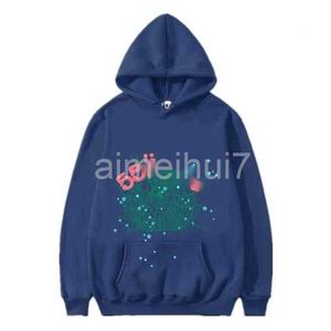 Magni con felpa con cappuccio di spider fonette di maglione viola designer nebbia con cappuccio uomo donna giovane thug 555555 pullover ragno star tczl