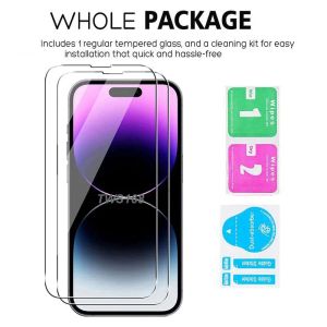 OEM Tempered Glass Screen Protector für iPhone 15 14 Pro Max 13 Mini 12 11 xr xs x 8 7 plus Samsung Galaxy S23 S22 S21 A54 A04 A34 A33 A53 A73 A21S Edition Film 9H Anti Shatter