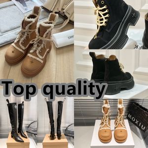 Designer Boots popular Trendy Women Short Booties Ankle Boot Luxury Soles Womens Party Heel size 35-40 hiking SMFK GAI