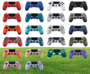 Bluetooth Wireless Controller do wibracji PS4 Joystick GamePad Game Controllery do stacji zabaw z logo Boxa Retail 7026852