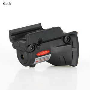 Scopes Frete grátis 5mW DOT de visão a laser vermelho para Glock 19 23 22 21 21 37 31 20 34 35 37 38 Pistol Rifle Airsoft Hunting por 21,2 mm de trilho