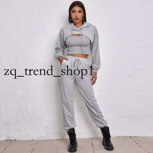 Damen Tracksuits Laufsets Casual Sport Style Style 3 Stücke Frauen Frühling Sommerweste Hoodies Joggers Tracksuit Jogginghose 85 85