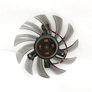 Fans Coolings New Original Cooling Fan Ga81S2U Nnta Dc12V 0.38A For Evga Onda Gt430 Gt440 Gt630 Graphics Video Card 12 Ll Drop Deliver Ot6Jf