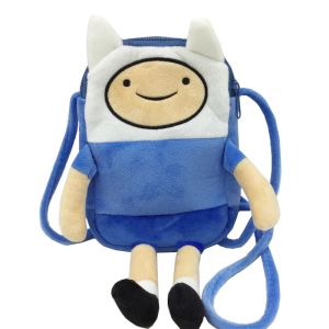 Purs Sweet Adventure Time Plush Crossbody Bags For Women Small Phone Bag Girls Mini Shoulder Messenger Bag Coin Purse Plånböcker