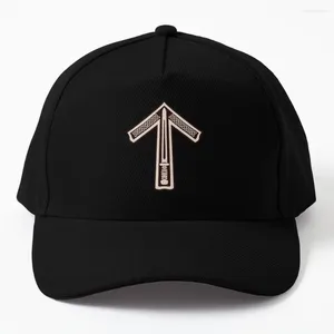 Ballkappen Tyr / Tiwaz - Knochen und verbrannte Holz Viking Norse Saxon Futhark Rune Baseball Cap Wärme Visor Schwarze Frau Frauen