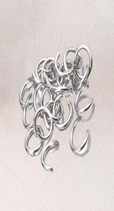 1000pcslot Gold Silver Silver Rostfritt stål Öppna hoppringar 4568mm Split Rings -kontakter för DIY EWELRY FUNKTIONER GÖR 7916003