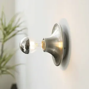 Wall Lamp Chrome Corridor Balcony Creative Coloured Bedside Yellow Gold Red White Decorative Kitchen Lights