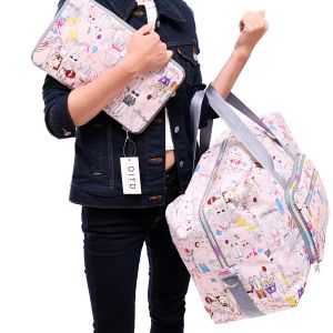 Bolsas novas bolsas de viagem dobráveis grandes sacolas à prova d'água portáteis Bages femininas Bolsas de viagem Mulheres