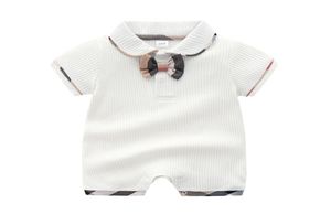 Vendite al dettaglio neofato bambino neonato per bambini a strisce per neonati da ragazzo da ragazzo in cotone manica corta abbigliamento estivo casual 4452852