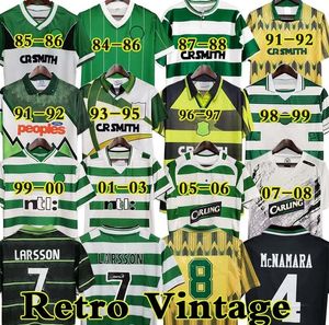 ラーソンレトロサッカージャージホーム95 96 97 98 99 01 03フットボールシャツSutton Nakamura Keane 05 06 89 91 92 84 85 Classic Vintage